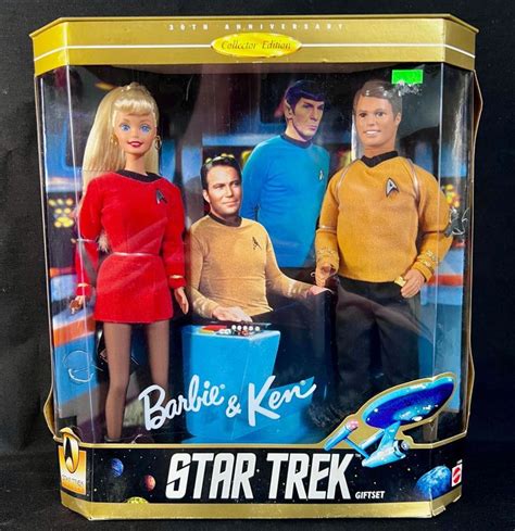 barbie & ken star trek gift set|Mattel .